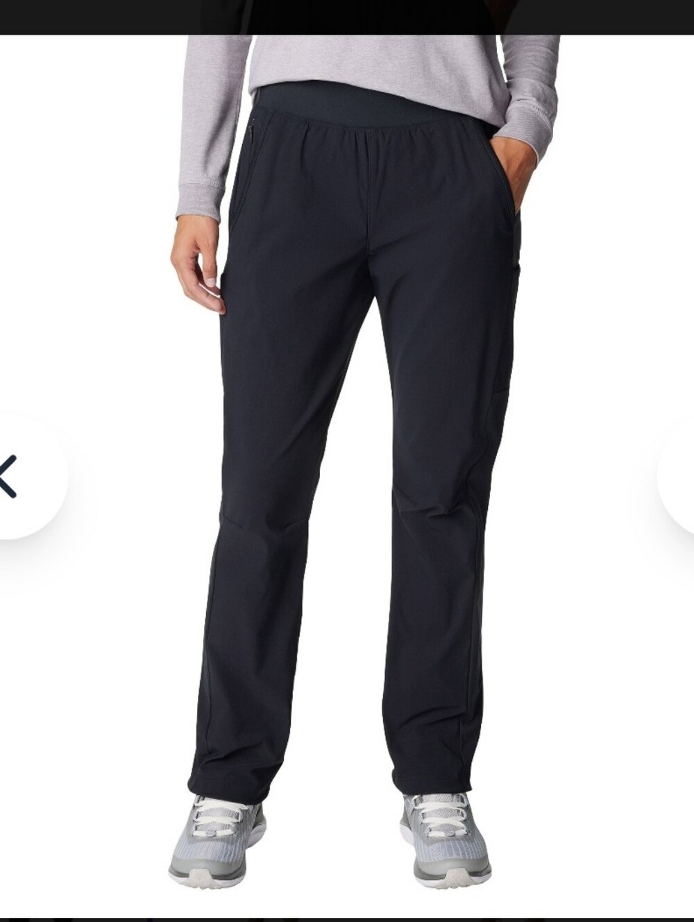 Women's Black Trail Pant - Columbia - S